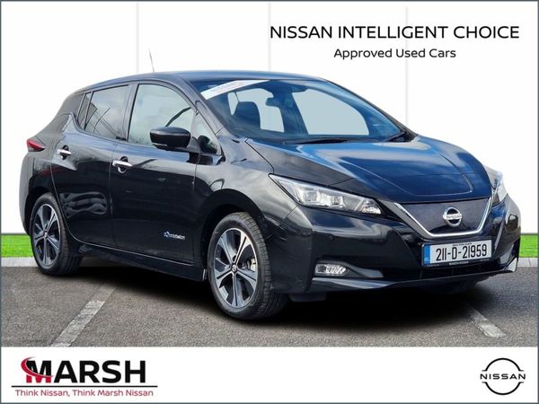 Nissan Leaf Hatchback, Electric, 2021, Black