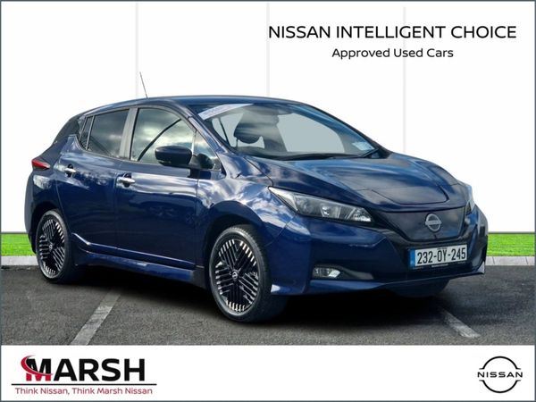 Nissan Leaf Hatchback, Electric, 2023, Blue