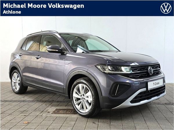 Volkswagen T-Cross Crossover, Petrol, 2025, Grey