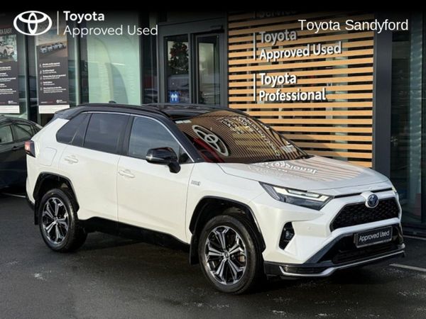 Toyota RAV4 SUV, Petrol Plug-in Hybrid, 2023, White