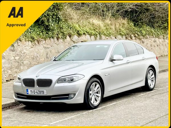 BMW 5-Series Saloon, Diesel, 2011, Silver