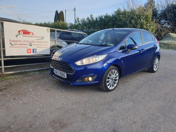 Ford Fiesta Hatchback, Petrol, 2016, Blue