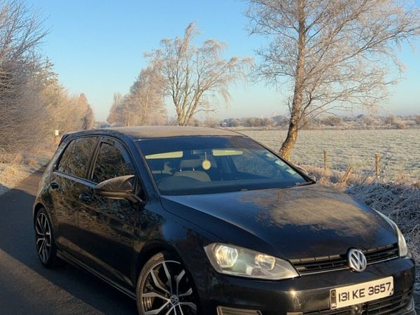 Volkswagen Golf Hatchback, Diesel, 2013, Black