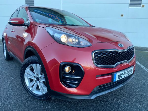 Kia Sportage SUV, Diesel, 2018, Red