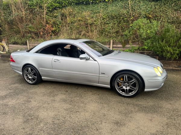 Mercedes-Benz CL-Class Coupe, Petrol, 2002, Silver