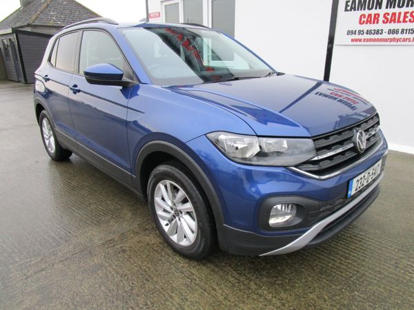 Volkswagen T-Cross Estate/Jeep, Petrol, 2023, Blue