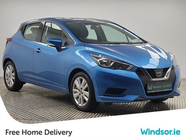 Nissan Micra Hatchback, Petrol, 2020, Blue