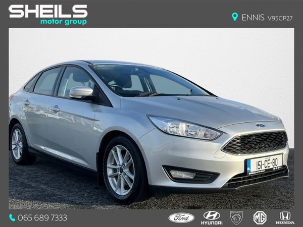 Ford Focus Saloon, Diesel, 2015, Silver