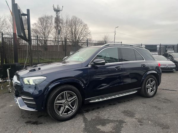 Mercedes-Benz GLE SUV, Diesel Hybrid, 2020, Blue