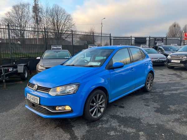 Volkswagen Polo Hatchback, Petrol, 2016, Blue