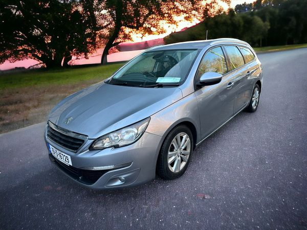 Peugeot 308 Estate, Diesel, 2015, Grey