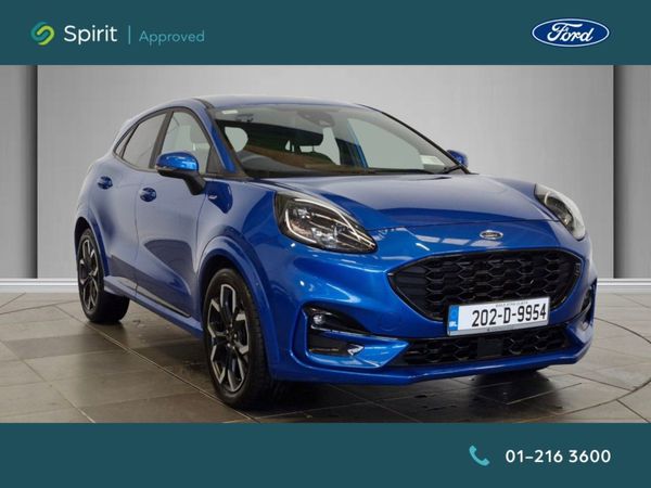 Ford Puma MPV, Petrol Hybrid, 2020, Blue