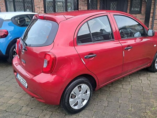 Nissan Micra Hatchback, Petrol, 2017, Red
