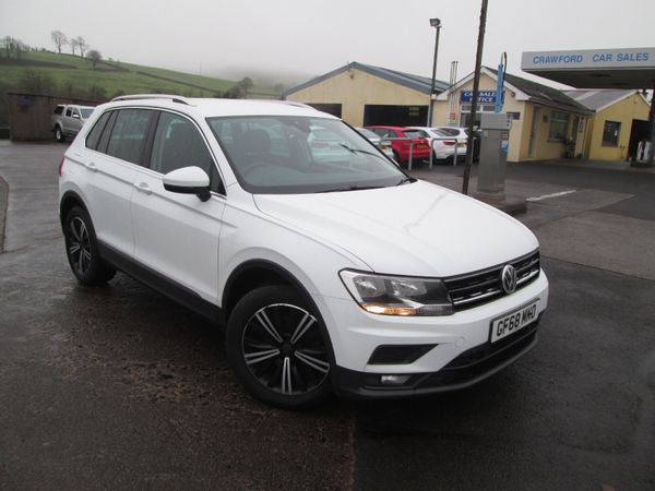 Volkswagen Tiguan SUV, Diesel, 2018, White