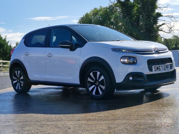 Citroen C3 Hatchback, Petrol, 2017, White