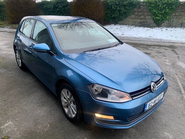 Volkswagen Golf Hatchback, Diesel, 2016, Blue