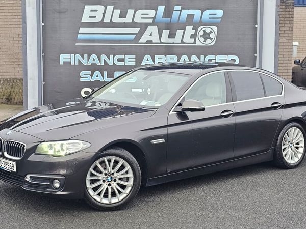 BMW 5-Series Saloon, Diesel, 2016, Brown