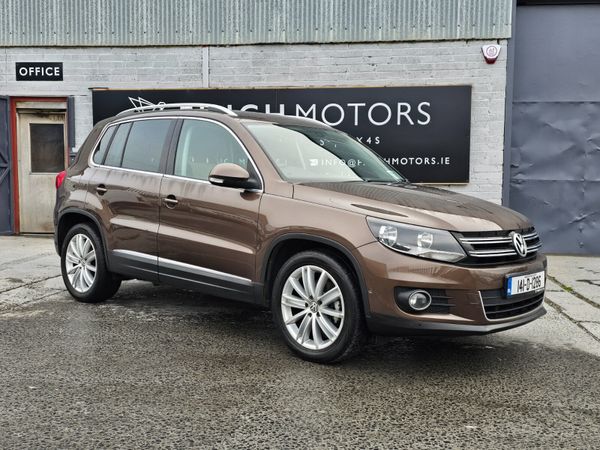 Volkswagen Tiguan SUV, Diesel, 2014, Brown