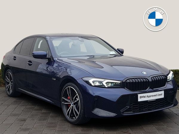 BMW 3-Series Saloon, Petrol Plug-in Hybrid, 2024, Blue