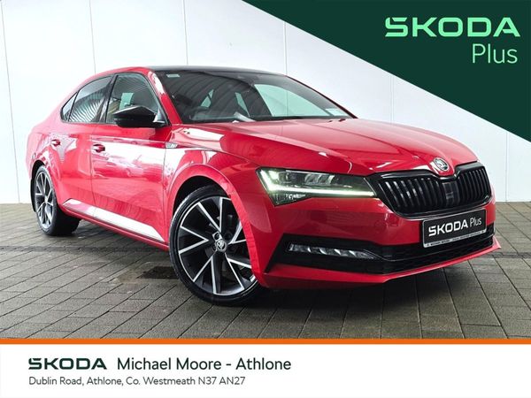 Skoda Superb Saloon, Diesel, 2022, Red