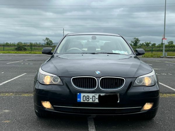 BMW 5-Series Saloon, Diesel, 2008, Black