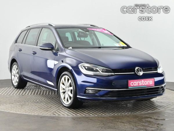 Volkswagen Golf Hatchback, Petrol, 2019, Blue