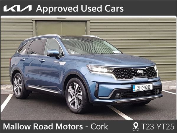 Kia Sorento MPV, Petrol Plug-in Hybrid, 2021, Blue