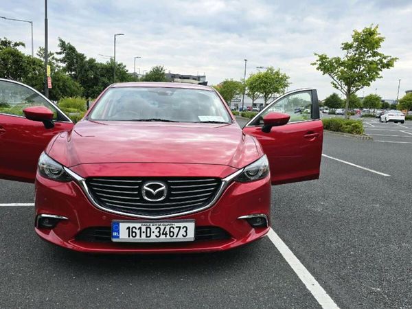 Mazda Mazda6 Saloon, Diesel, 2016, Red