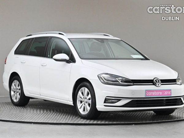 Volkswagen Golf Estate, Petrol, 2018, White