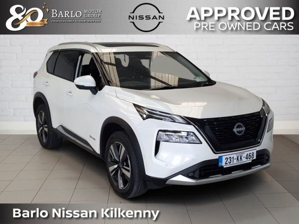 Nissan X-Trail SUV, Petrol Hybrid, 2023, White