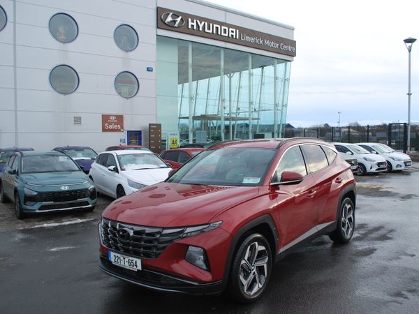 Hyundai Tucson SUV, Petrol Hybrid, 2022, Red