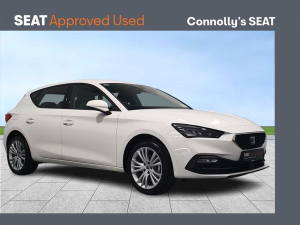 SEAT Leon Hatchback, Petrol Hybrid, 2024, White