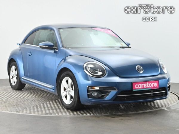 Volkswagen Beetle Hatchback, Petrol, 2017, Blue