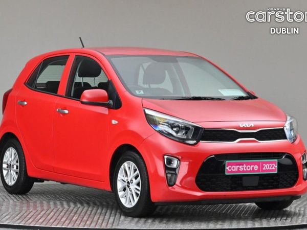 Kia Picanto Hatchback, Petrol, 2022, Red