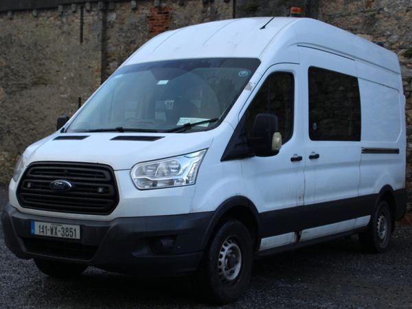 Ford Transit Van With Side Windows, Diesel, 2014, White