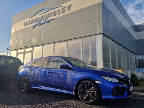 Honda Civic Hatchback, Petrol, 2019, Blue