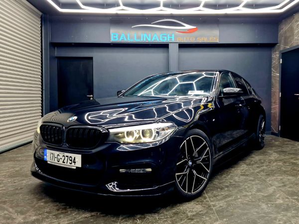 BMW 5-Series Saloon, Diesel, 2017, Black