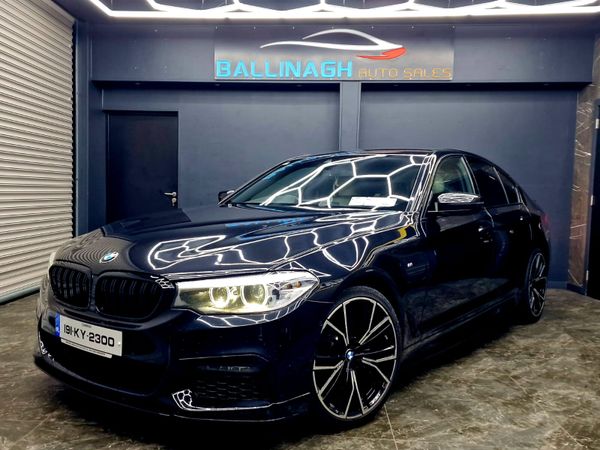 BMW 5-Series Saloon, Diesel, 2019, Black