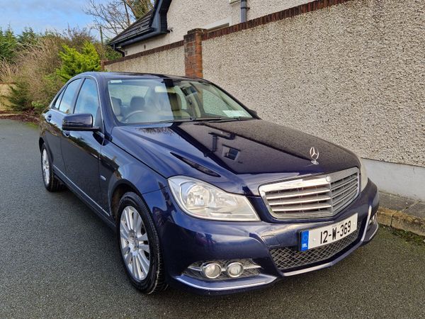 Mercedes-Benz C-Class Saloon, Diesel, 2012, Blue