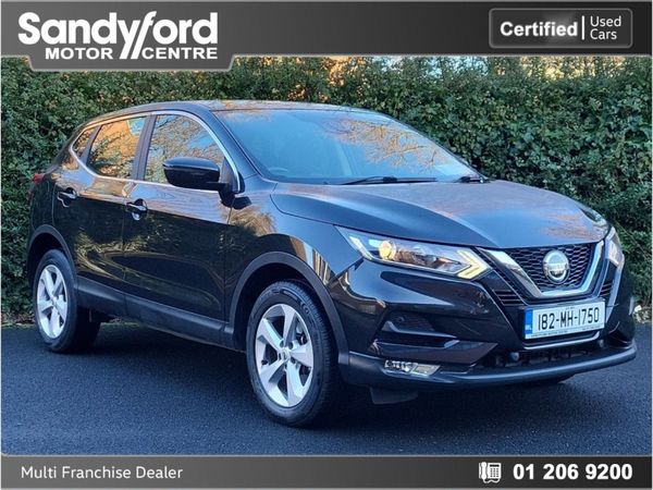 Nissan Qashqai Hatchback, Diesel, 2018, Black