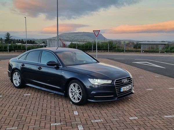 Audi A6 Saloon, Diesel, 2015, Blue