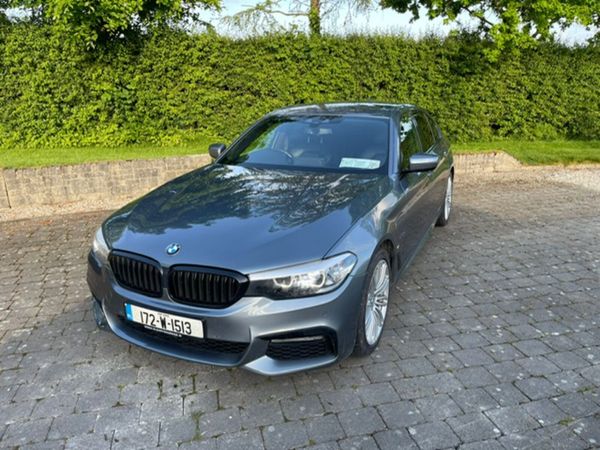 BMW 5-Series Saloon, Petrol, 2017, Grey