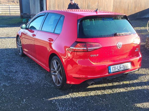 Volkswagen Golf Estate, Diesel, 2017, Red