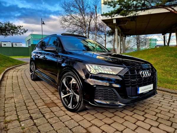 Audi Q7 SUV, Petrol Plug-in Hybrid, 2021, Black