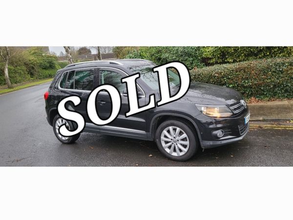 Volkswagen Tiguan SUV, Diesel, 2014, Black