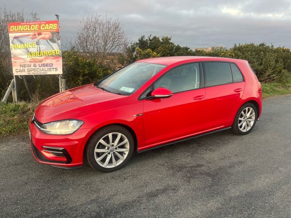 Volkswagen Golf Estate, Petrol, 2020, Red