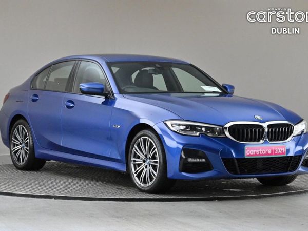 BMW 3-Series Saloon, Diesel Plug-in Hybrid, 2021, Blue