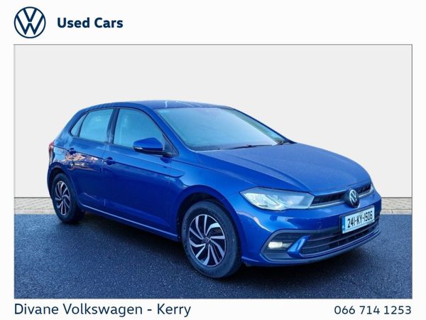 Volkswagen Polo Hatchback, Petrol, 2024, Blue