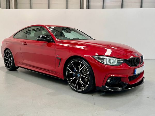 BMW 4-Series Coupe, Diesel, 2017, Red