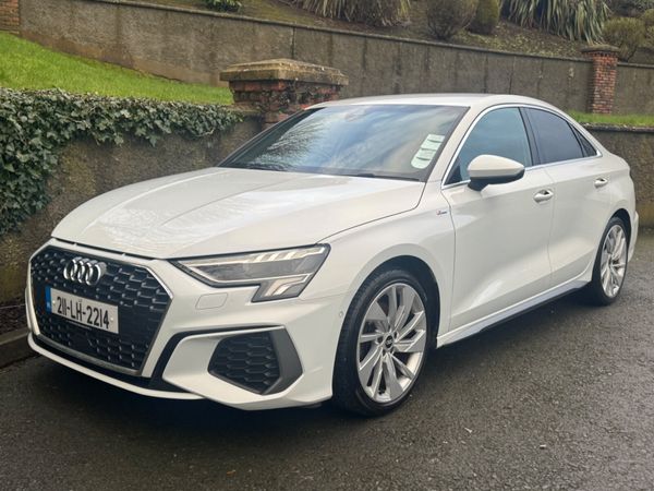 Audi A3 Saloon, Petrol, 2021, White